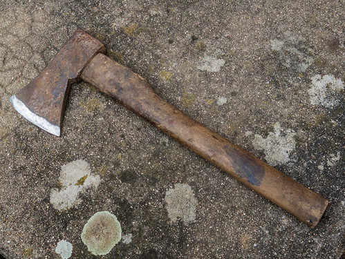 A found ax