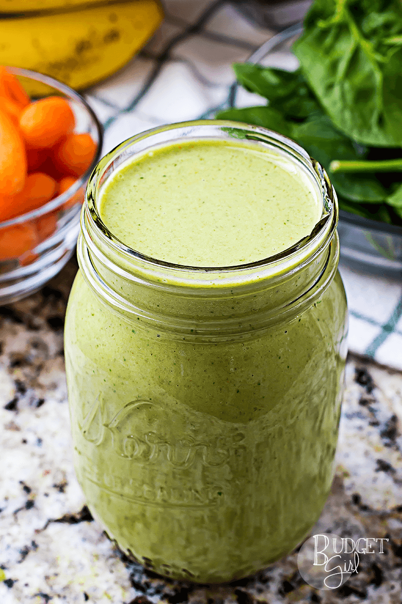 Healthy Green Spinach Smoothies