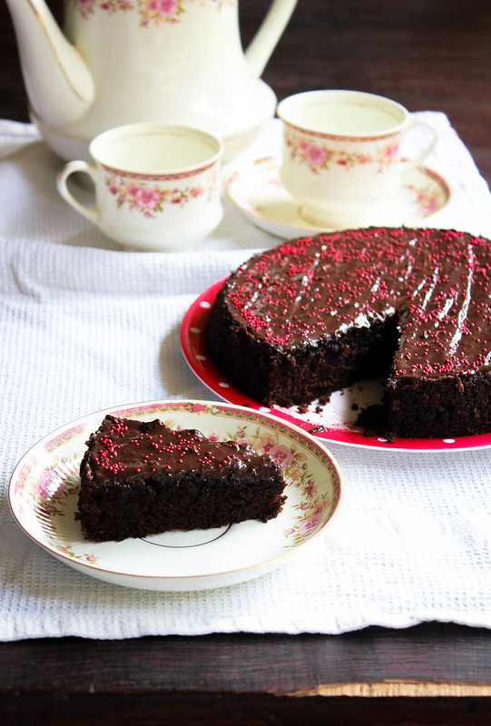 Dark Chocolate & Beet Cake