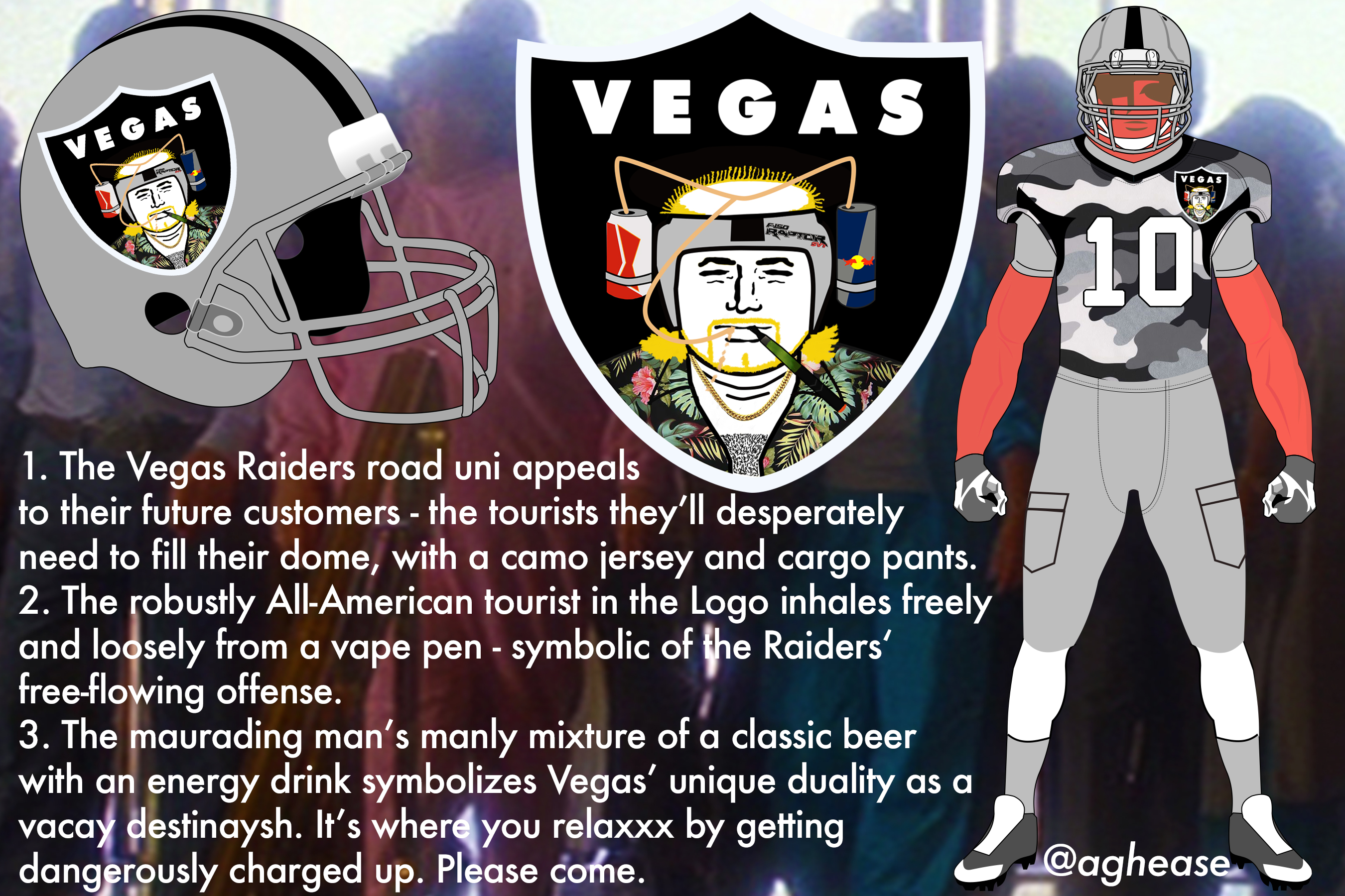Las Vegas Raiders - Uniform Update: Still the best in sports
