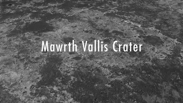 Mawrth Vallis Crater 4k