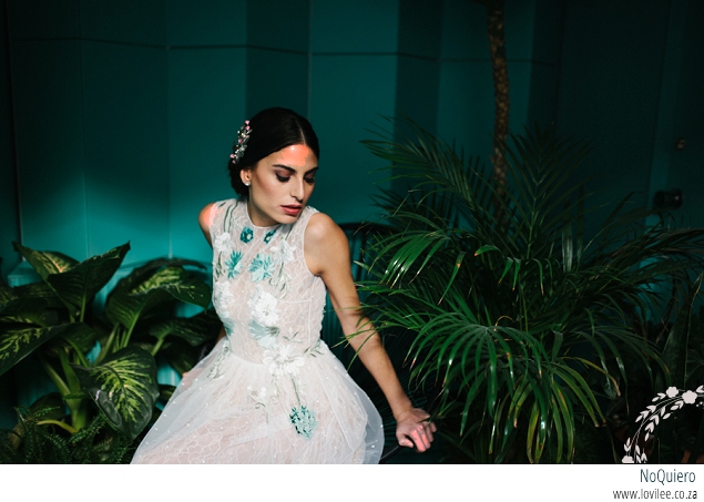 Urban bride styled wedding shoot