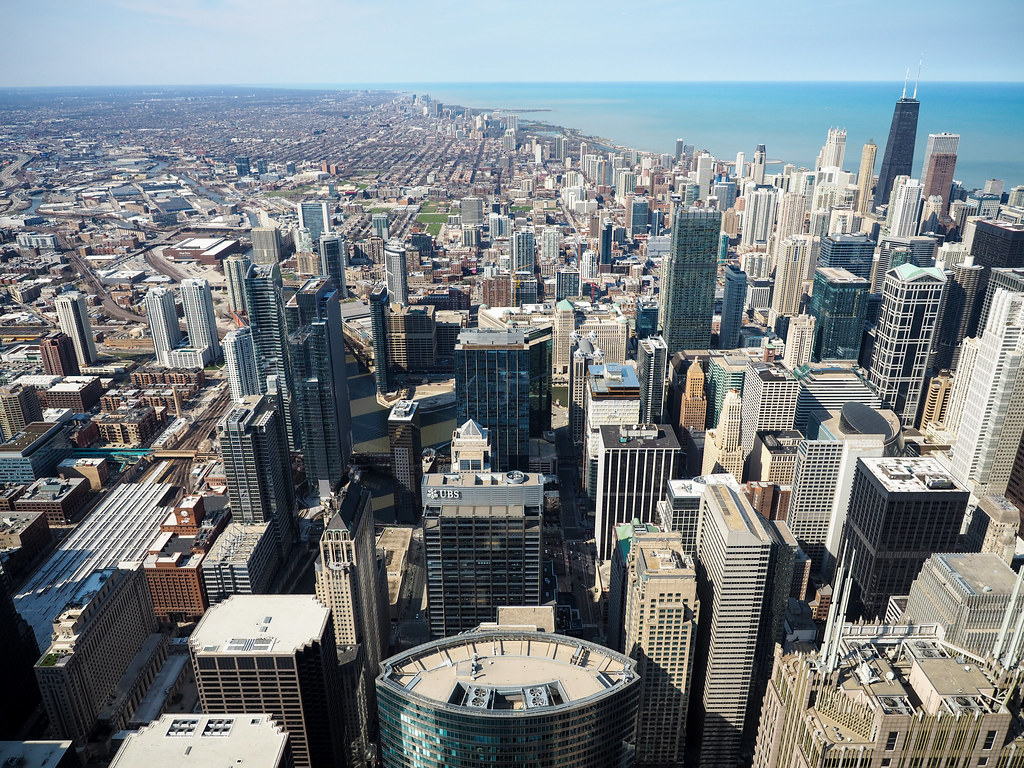View from Chicago Skydeck