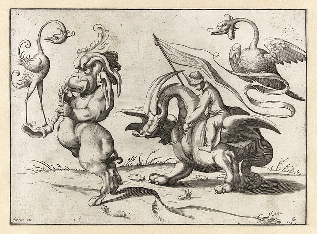 002- Dibujos grotescos - Arent van Bolten- Rijksmuseum