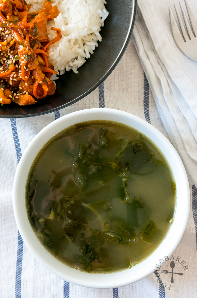 Seaweed Soup 미역국(Miyeokguk)