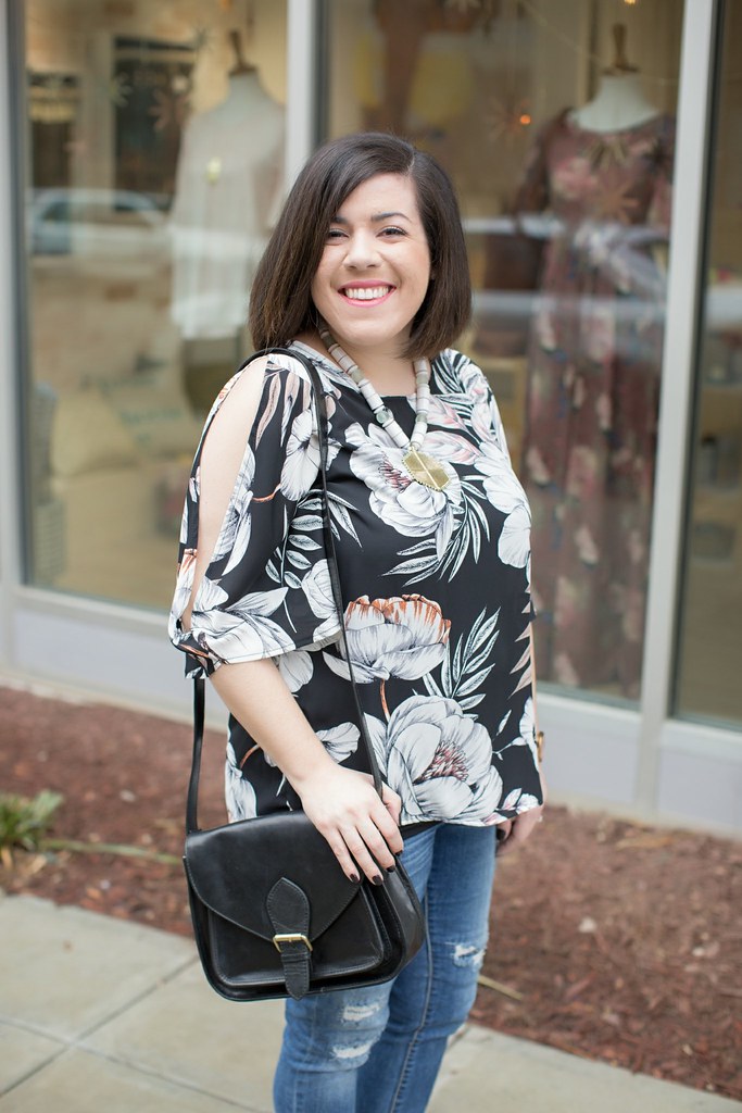 Floral Top-@headtotoechic-Head to Toe Chic