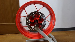 KTM 690 Duke R rear wheel (balance checked)