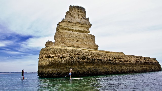 Amazing rock formations on the Atlantic coast