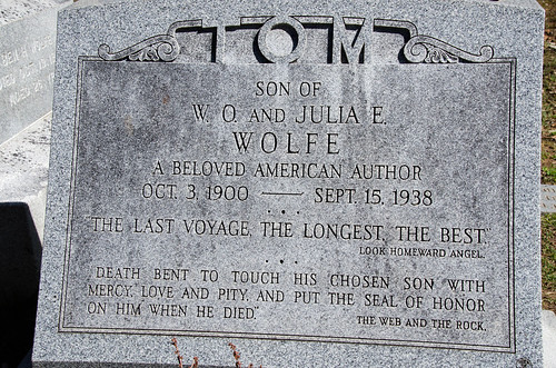 Thomas Wolfe Grave