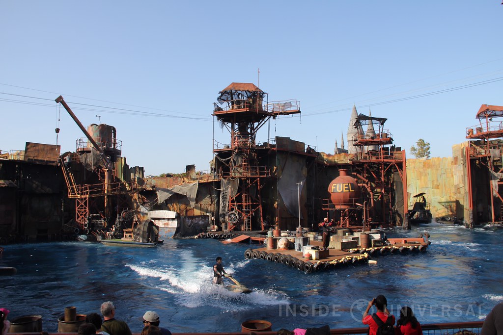 WaterWorld holds its first public technical rehearsal after a three-month refurbishment