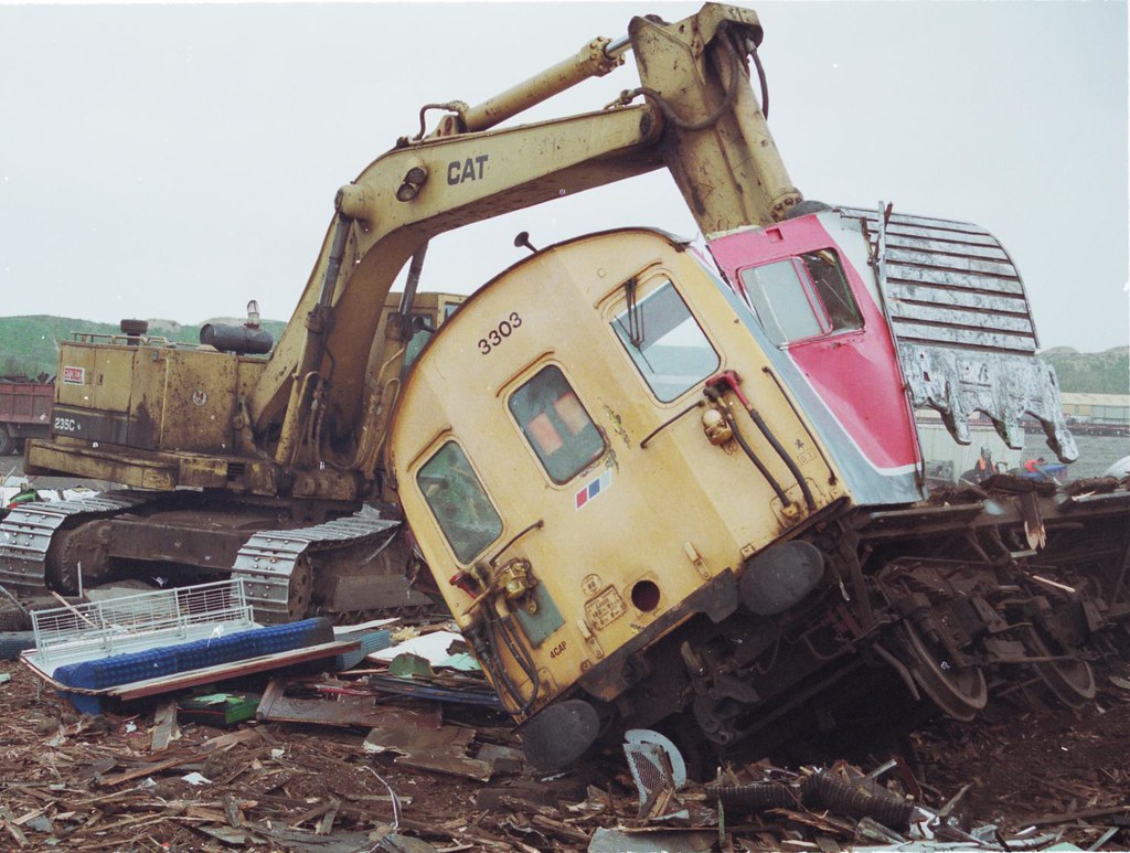 Scrapped Trains | Flickr