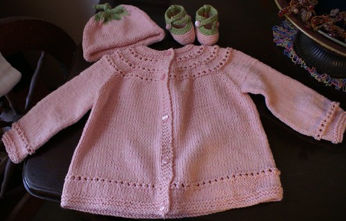 crochet heart to how a Layette Bootees: Pattern: Knit Bootees Baby   Saartje's