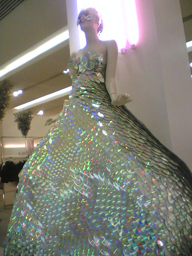 Your Dress Has Data | This dress is made out of CDs! Seen at… | Flickr