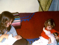 The Amazing Breastfeeding Sisters@ | My sister Ann nursing h… | Flickr