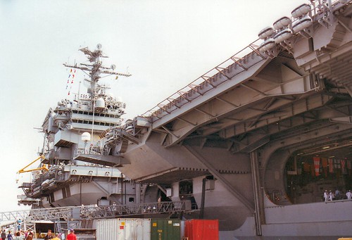 uss john f  kennedy cv-67 aircraft carrier