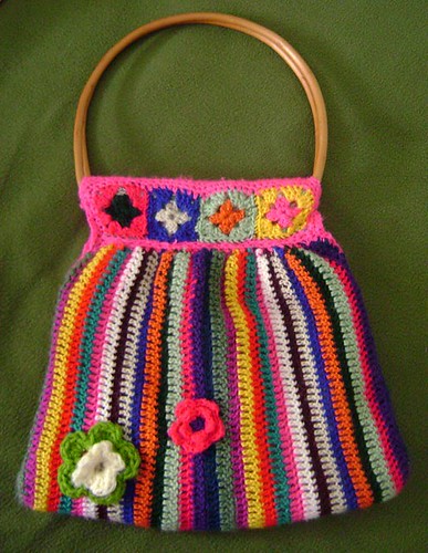 Crochet Bag | Cute colored crochet bag. | Laura Fayolle | Flickr