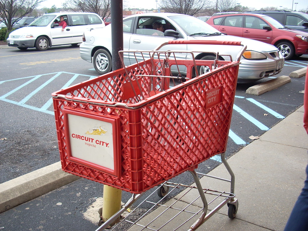 Image result for circuit city shopping cart