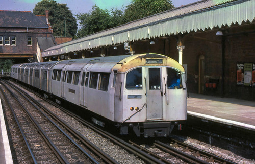 1960 Tube Stock at Chigwell