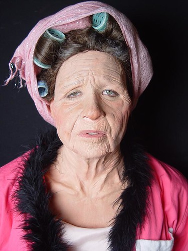 Old Age Prosthetic Application | Prosthetic Makeup by CMS St… | Flickr