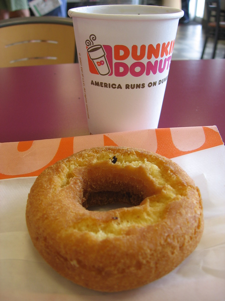 Dunkin Donuts Old Fashioned Donut And Coffee 1 Iirraa Flickr and Famous Old Fashioned Donut Coffee – Top Design Source