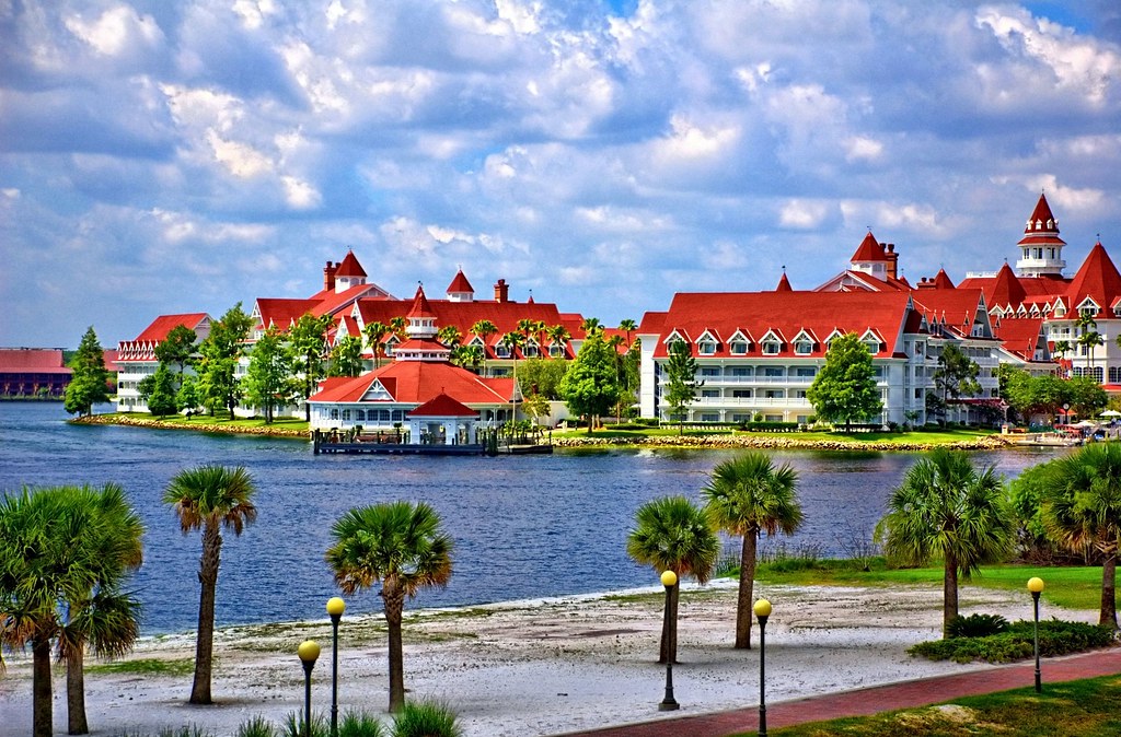 Disney - Grand Floridian From Monorail - HDR LucisArt