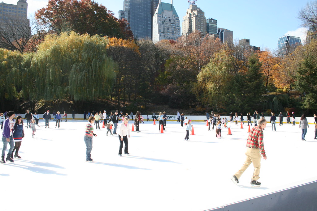 Ice Skating In Central Park