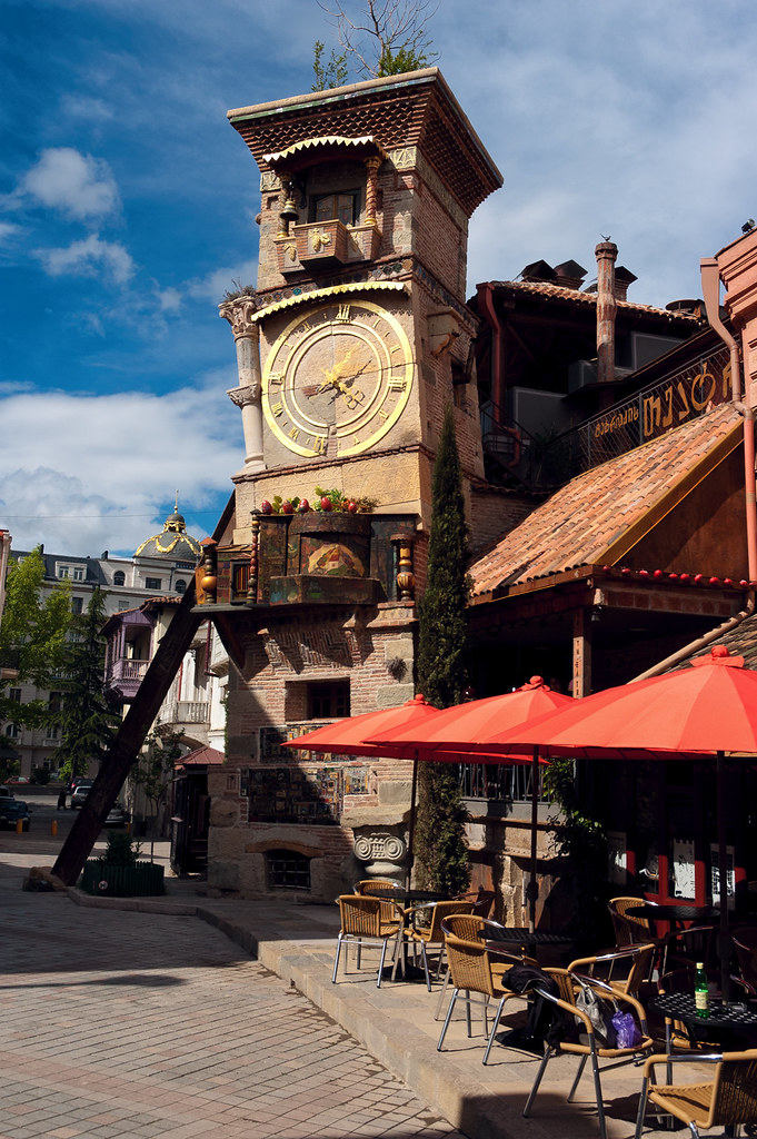 Clock Tower in Tbilisi