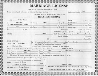 cost of a marriage license