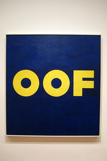 NYC - MoMA: Edward Ruscha's OOF | OOF, 1962 (reworked 1963) … | Flickr