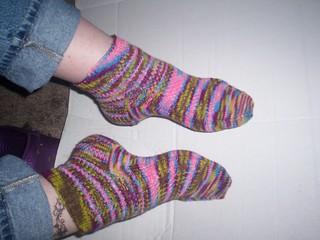 Aquaphobia Socks DONE!!! | kingdom_knits | Flickr
