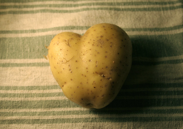Hearty spud - Patate en coeur