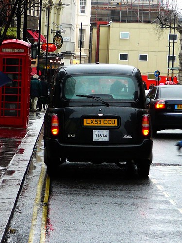 Covent Garden taxi
