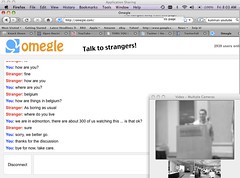 Live chat in Omegle with 300 people watching - No words need… - Flickr