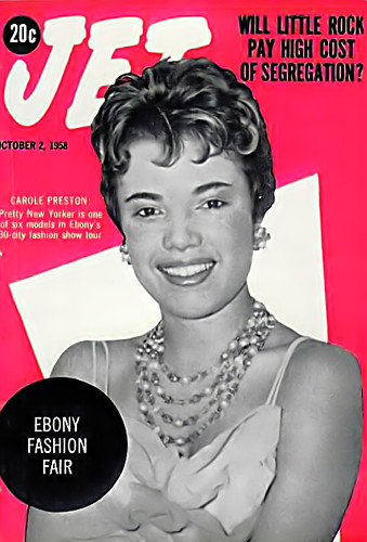 Carole Preston is Part of the Ebony Fashion Fair - Jet Mag