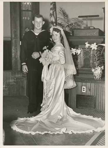 Vintage Wedding Photo | Bought this one at an estate sale. T… | Flickr