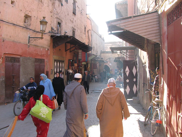 Marrakech street scene
