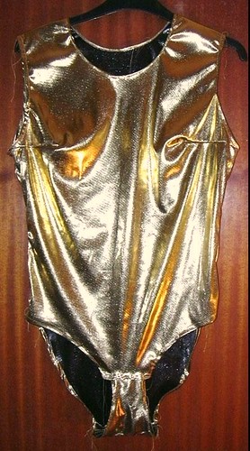 The bodysuit that's worn for the goldfinger costume. | Flickr