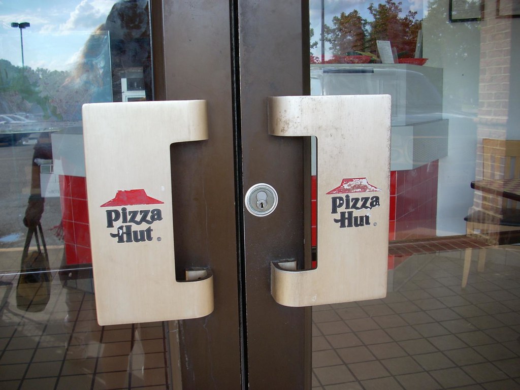 Image result for pizza hut door handles