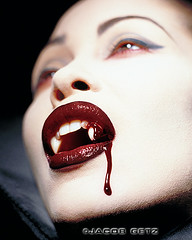 Vampire | This was a movie poster for the movie The Addictio… | Flickr