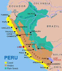 Mapa del Perú (map of Peru) | Douglas Fernandes | Flickr