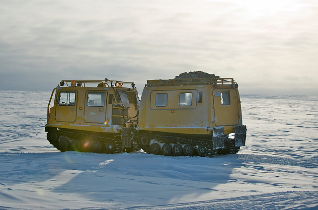Snow Transport in Alert, Nunavut