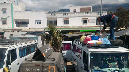 On the road from Fes to Tetouan, Morocco