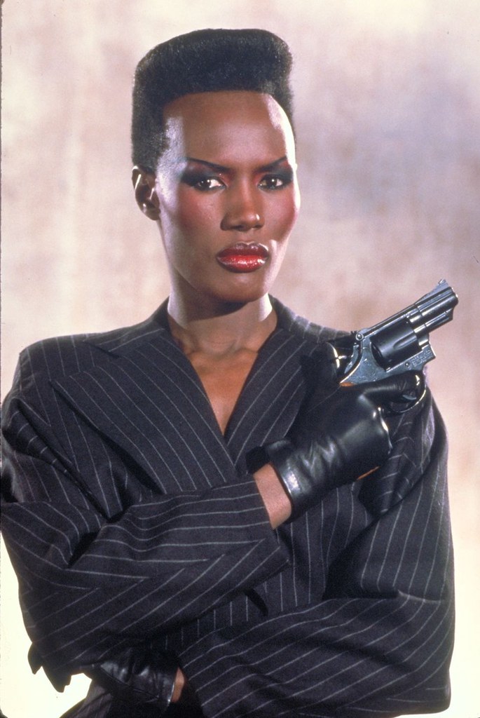1980s Villains - Grace Jones as May Day from A View to a Kill (1985)