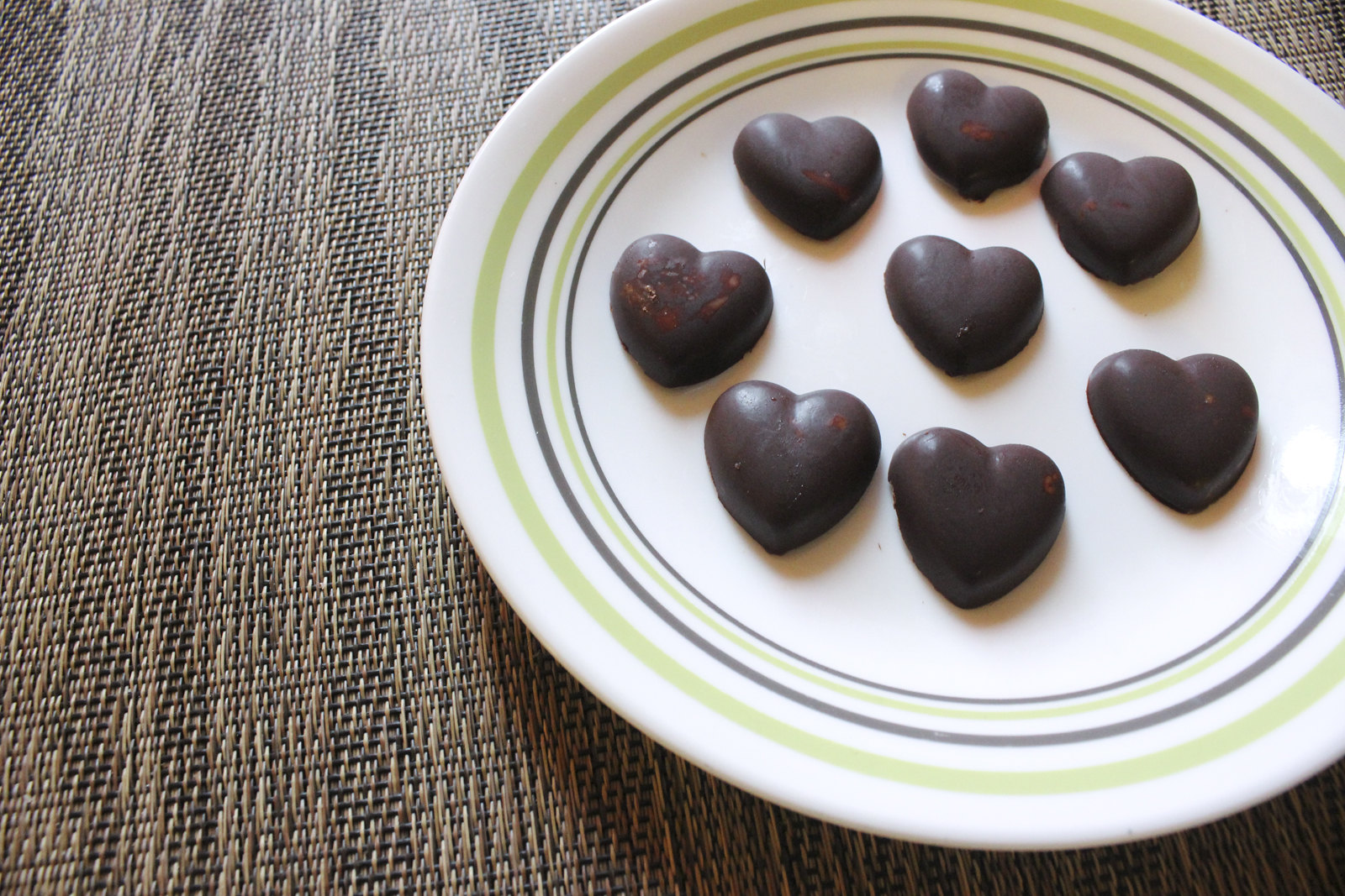 chocolate peanut butter hearts