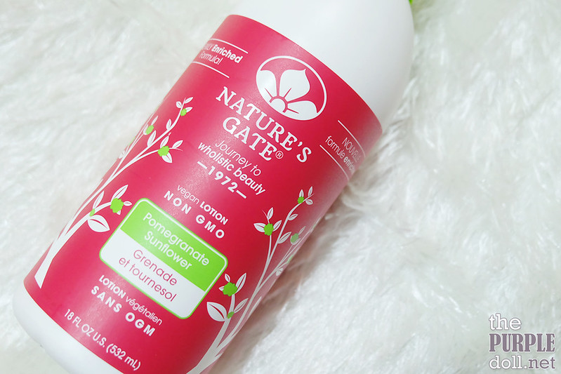 Nature's Gate Lotion