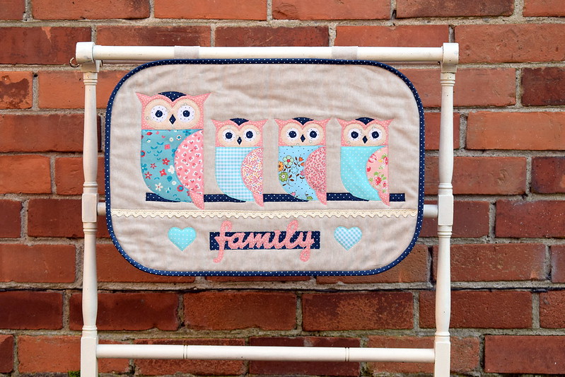 Family of Owls Wallhanging