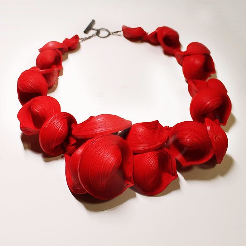 Rolled Paper Necklace - Youngjoo Lee