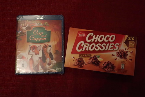 Choco Crossies zum Walt Disney Klassiker „Cap und Capper“