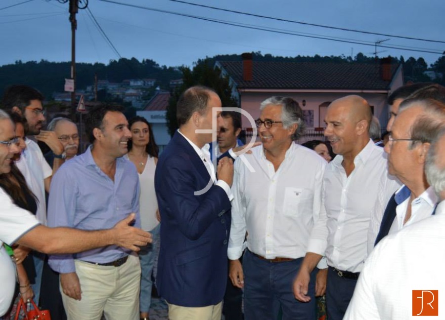Visita de Pedro Mota Soares e Aguiar Branco à Agrival Penafiel - agosto 2015