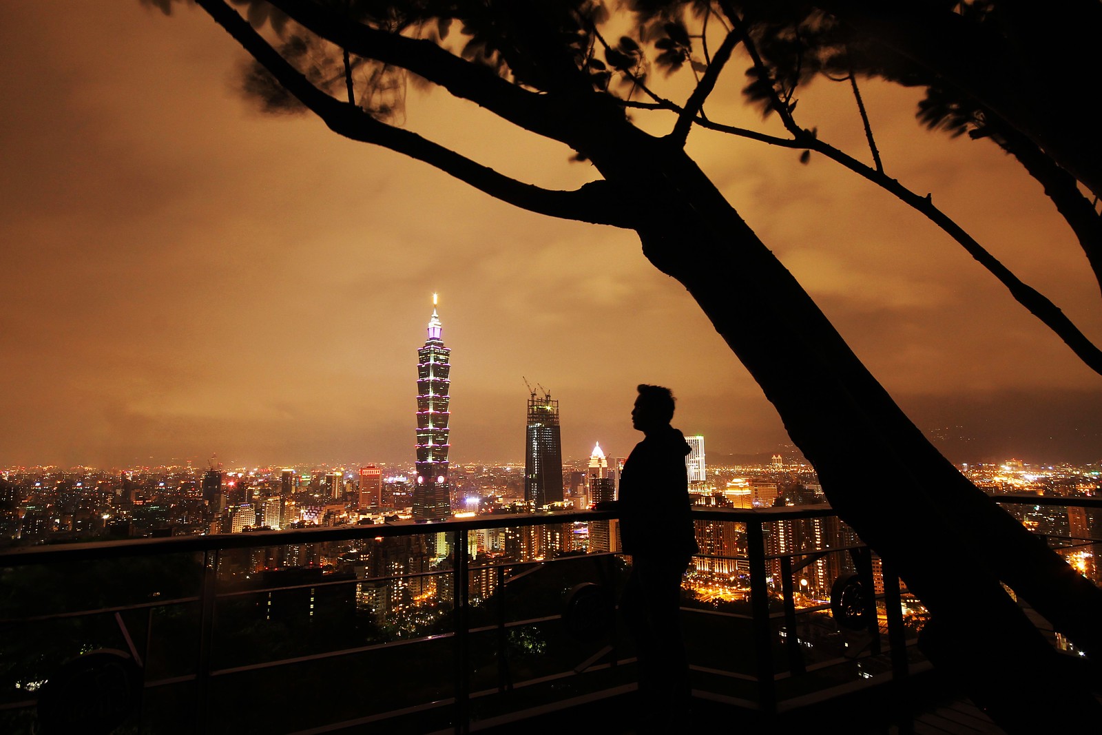 Taipei Skyline from Elephant Mountain